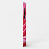 Coques Case-Mate iPhone Nom personnalisé Fleur de rose élégante (Dos/Gauche)