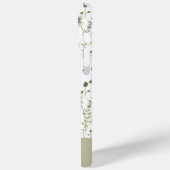 Coques Case-Mate iPhone Nom personnalisé fleur sauvage Floral (Verso / Gauche)