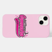 Coques Case-Mate iPhone NOM personnalisé Gymnaste Split Leap Gymnastique (Verso (horizontal))