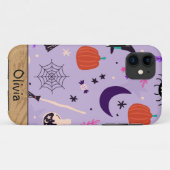 COQUES Case-Mate iPhone NOM PERSONNALISÉ HALLOWEEN (Dos (Horizontal))