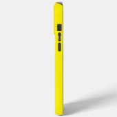 Coques Case-Mate iPhone Nom Personnalisé Jaune clair (Verso / Gauche)