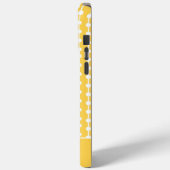 Coques Case-Mate iPhone Nom Personnalisé Jaune Elégant Moderne (Verso / Gauche)