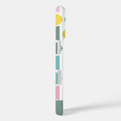 Coques Case-Mate iPhone Nom personnalisé Joueur Pastel Retro Géométrique (Verso / Droite)