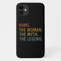 Nom Personnalisé La Femme Le Mythe La Légende