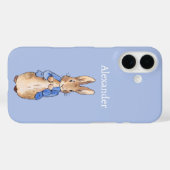 Coques Case-Mate iPhone Nom personnalisé lapin classique bunny (Verso (horizontal))