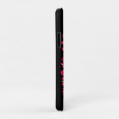 Coques Case-Mate iPhone Nom personnalisé Maroon symétrique Folk Wycinanki (Dos/Droite)