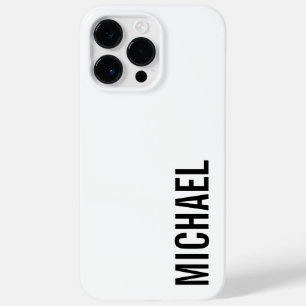 Coque Pour Pour iPhone 14 Pro Max Nom personnalisé minimaliste moderne