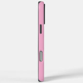 COQUES Case-Mate iPhone NOM PERSONNALISÉ MODERNE SOLIDE COULEUR ROSE BÉBÉ (Verso / Droite)