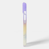 Coques Case-Mate iPhone Nom personnalisé Monogram Purple Aquarelle Luxe (Verso / Gauche)