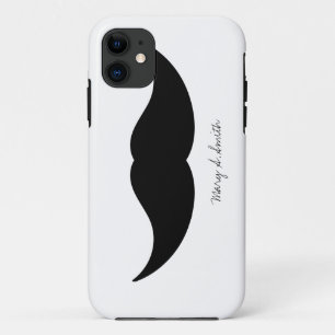 Case-Mate iPhone Case Nom personnalisé Mustache