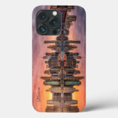 Coques Case-Mate iPhone Nom personnalisé New York City Skyline (Verso)