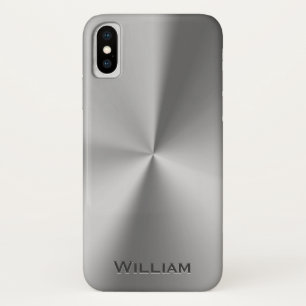 Case-Mate iPhone Case Nom personnalisé par métal balayé