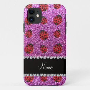 Case-Mate iPhone Case Nom personnalisé pastel violet parties scintillant