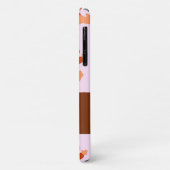 Coques Case-Mate iPhone Nom personnalisé pleurant des bébés roses (Dos/Gauche)