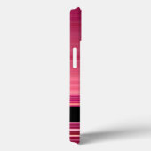 Coques Case-Mate iPhone Nom personnalisé rose or (Verso / Droite)