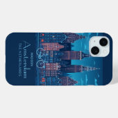 Coques Case-Mate iPhone Nom personnalisé / Texte Amsterdam (Verso (horizontal))