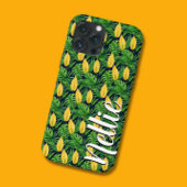 Coques Case-Mate iPhone Nom personnalisé Tropical Bold Flower - Téléphone 