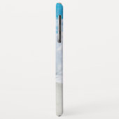 Coques Case-Mate iPhone Nom personnalisé vague de plage (Dos/Gauche)