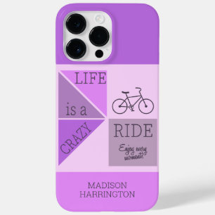 Coque Pour Pour iPhone 14 Pro Max Nom personnalisé / Vie textuelle est un tour fou