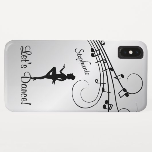 Coques Case-Mate iPhone Nom personnel de Tap Dance (Dos (Horizontal))