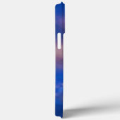 Coques Case-Mate iPhone Nom personnel manuscrit clair bleu ciel nuages (Verso / Droite)