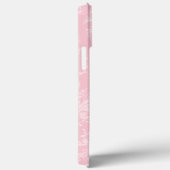 Coques Case-Mate iPhone Nom rose à motif fleur sauvage damassé  (Verso / Droite)