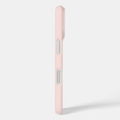 Coques Case-Mate iPhone Nom Serif Script Rose (Verso / Droite)