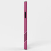 Coques Case-Mate iPhone Nom simple et élégant uniquement Mulberry violet à (Dos/Droite)