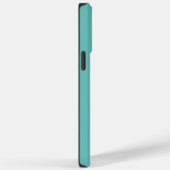 Coques Case-Mate iPhone Nom simple mignon Monogramme initial (Verso / Droite)