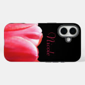 Coques Case-Mate iPhone Nom Tulip Bloom Rising (Verso (horizontal))