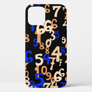 Case-Mate iPhone Case Nombre en baisse abstrait arrière - plan. Retour A