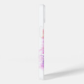 Coques Case-Mate iPhone Nommé rayonnant orchidée art rose floral (Verso / Droite)