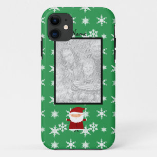 Etui iPhone Case-Mate Nommez et ajoutez votre propre photo père Noël gre