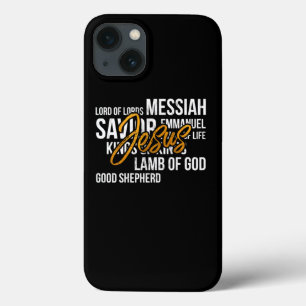 Case-Mate iPhone Case Noms De Jésus Église Religieuse Chrétienne Imprime