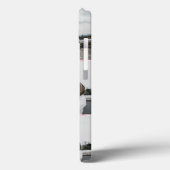 Coques Case-Mate iPhone Noms de plaid rose moderne 3 photos grille de coll (Verso / Gauche)