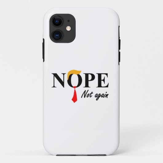 Coques Case-Mate iPhone Non. Pas À Nouveau. (Dos)