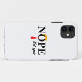 Coques Case-Mate iPhone Non. Pas À Nouveau. (Dos (Horizontal))