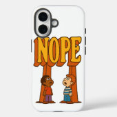 Coques Case-Mate iPhone Nope Phone Case (Verso)