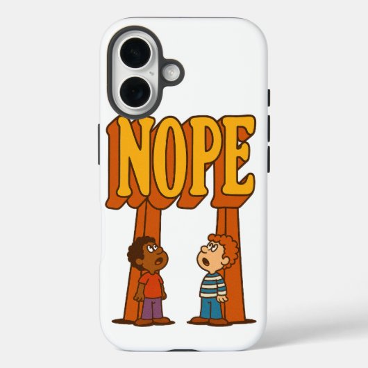 Coques Case-Mate iPhone Nope Phone Case (Verso)