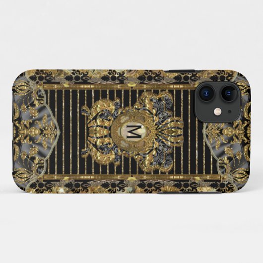 Coques Case-Mate iPhone Norbury Margo Cool rayé élégant (Dos (Horizontal))