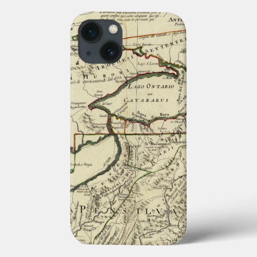 Coques Case-Mate iPhone Nord-Est des États-Unis (Verso)