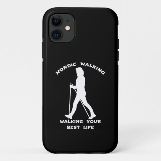 Coques Case-Mate iPhone Nordic Walking - Marcher votre meilleure vie (Dos)