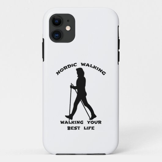 Coques Case-Mate iPhone Nordic Walking - Marcher votre meilleure vie (Dos)
