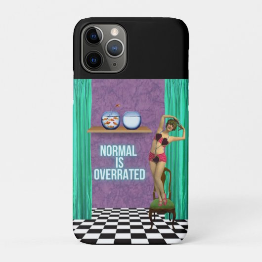 Coques Case-Mate iPhone Normal est surévalué Funky & Fun Altered Art (Dos)