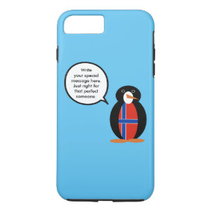 Etui iPhone Case-Mate Norvège Parlant Mme Pingouin Personnalisé