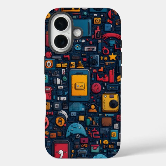 Coques Case-Mate iPhone Nostalgie Dump Grafitti Téléphone Case (Verso)