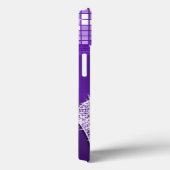 Coques Case-Mate iPhone Note de musique et talon aiguille violet lilas sci (Verso / Droite)