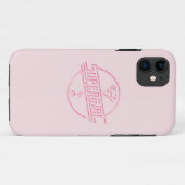 Coques Case-Mate iPhone Note de musique rose Supergirl (Dos (Horizontal))