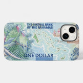 Coques Case-Mate iPhone Note de perroquet des Bahamas Obsolète (Verso (horizontal))