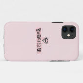 Coques Case-Mate iPhone Note de rançon du logo Supergirl (Dos (Horizontal))